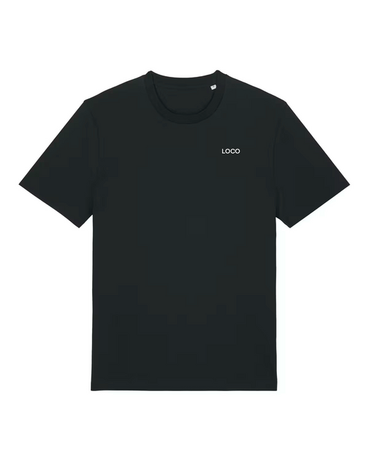 T-SHIRT ORGANIC BLACK 180GSM