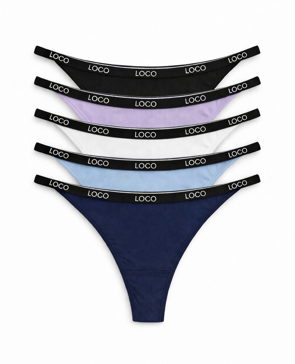 LOCO String 5er Pack (organic) - Mix
