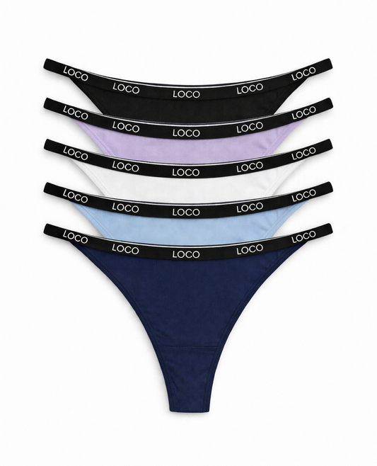LOCO String 5er Pack (organic) - Mix