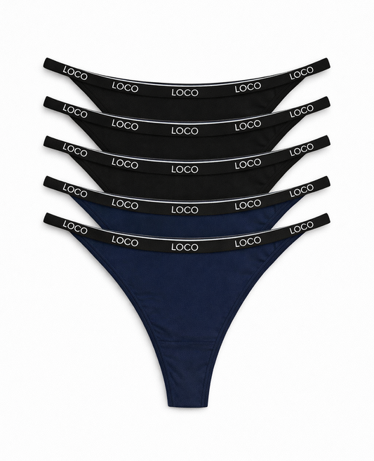 LOCO String 5er Pack (organic) - Favorite