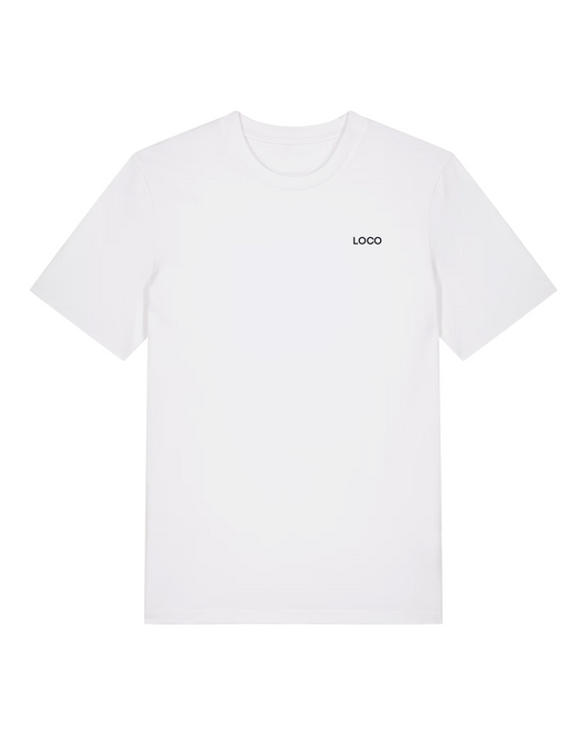T-SHIRT ORGANIC WHITE 180GSM